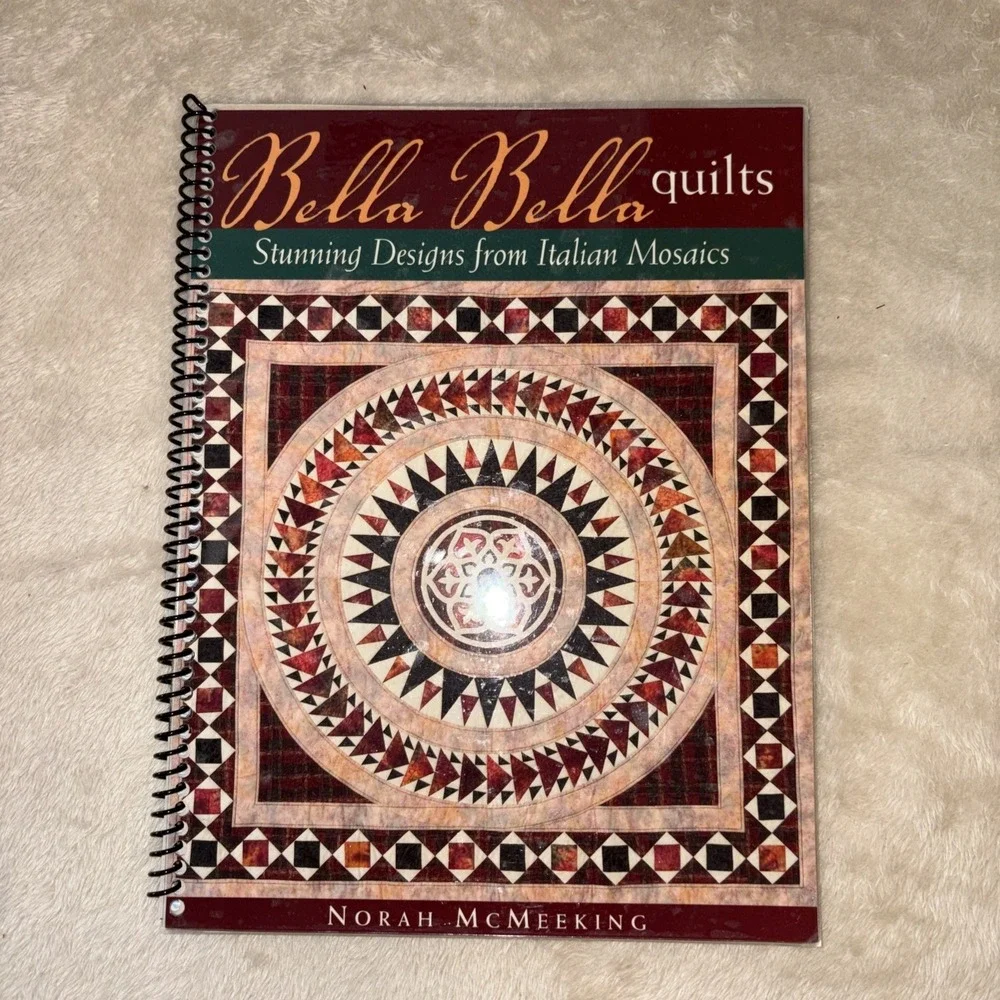 Lot Of 5 Quilting Books Spiral Bound